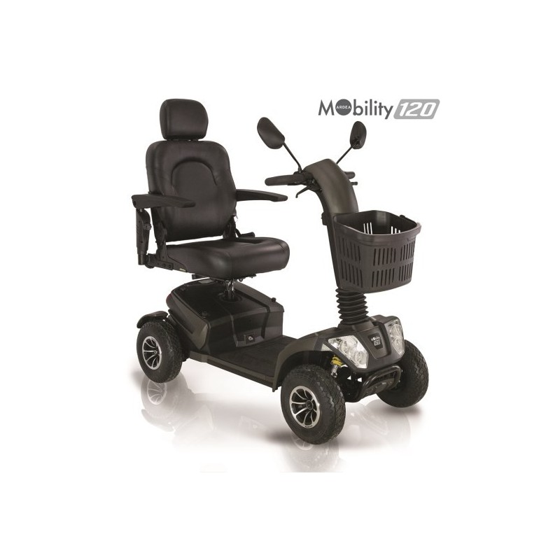 MORETTI SCOOTER – MOBILITY130 CON REGOLAZIONE INCLINAZIONE MANUBRIO,STERZO E BRACCIOLI.