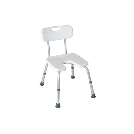 MORETTI SEDILE PER DOCCIA CON SEDUTA ROTONDA – REGOLABILE IN ALTEZZA